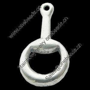 Pendant, Zinc Alloy Jewelry Findings, Lead-free, 10x19mm, Sold by Bag