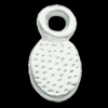 Pendant, Zinc Alloy Jewelry Findings, Lead-free, 6x11mm, Sold by Bag