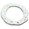 Donut, Zinc Alloy Jewelry Findings, Lead-free, 29mm, Sold by Bag