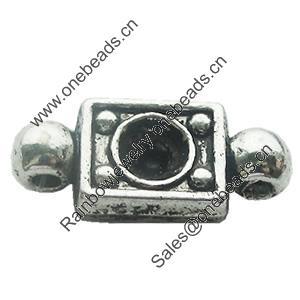 Connectors, Zinc Alloy Jewelry Findings, Lead-free, 19x8mm, Sold by Bag