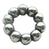 Spacer Zinc Alloy Jewelry Findings, Lead-free, 15mm, Sold by Bag