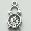 Pendant, Zinc Alloy Jewelry Findings, Lead-free, 8x18mm, Sold by Bag
