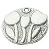 Pendant, Zinc Alloy Jewelry Findings, Lead-free, 25x25mm, Sold by Bag