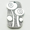 Pendant, Zinc Alloy Jewelry Findings, Lead-free, 21x38mm, Sold by Bag