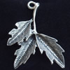 Pendant, Zinc Alloy Jewelry Findings, Lead-free, 30x37mm, Sold by Bag