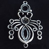Pendant, Zinc Alloy Jewelry Findings, Lead-free, 25x38mm, Sold by Bag