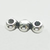 Connectors, Zinc Alloy Jewelry Findings, Lead-free, 8x3mm, Sold by Bag