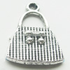 Pendant, Zinc Alloy Jewelry Findings, Lead-free, Bag 15x20mm, Sold by Bag