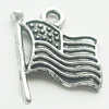Pendant, Zinc Alloy Jewelry Findings, Lead-free, 16x18mm, Sold by Bag