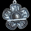 Pendant, Zinc Alloy Jewelry Findings, Lead-free, 26x28mm, Sold by Bag