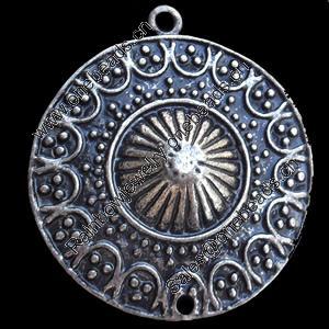 Pendant, Zinc Alloy Jewelry Findings, Lead-free, 27x33mm, Sold by Bag