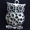 Pendant, Zinc Alloy Jewelry Findings, Lead-free, 22x32mm, Sold by Bag