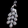 Pendant, Zinc Alloy Jewelry Findings, Lead-free, 15x43mm, Sold by Bag