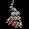 Pendant, Zinc Alloy Jewelry Findings, Lead-free, 50x85mm, Sold by Bag