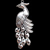 Pendant, Zinc Alloy Jewelry Findings, Lead-free, 32x85mm, Sold by Bag