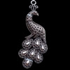Pendant, Zinc Alloy Jewelry Findings, Lead-free, 34x85mm, Sold by Bag