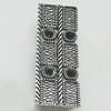 Connectors, Zinc Alloy Jewelry Findings, Lead-free, 13x37mm, Sold by Bag