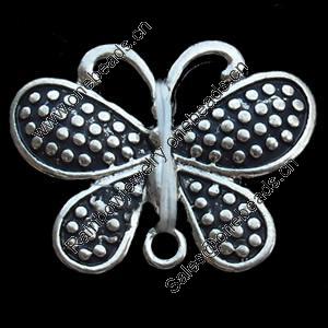 Pendant, Zinc Alloy Jewelry Findings, Lead-free, 26x20mm, Sold by Bag