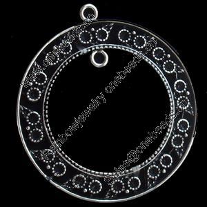 Pendant, Zinc Alloy Jewelry Findings, Lead-free, 39x42mm, Sold by Bag