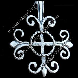 Pendant, Zinc Alloy Jewelry Findings, Lead-free, 26x31mm, Sold by Bag