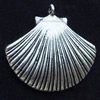 Pendant, Zinc Alloy Jewelry Findings, Lead-free, 34x31mm, Sold by Bag