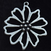 Pendant, Zinc Alloy Jewelry Findings, Lead-free, 27x32mm, Sold by Bag