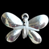 Pendant, Zinc Alloy Jewelry Findings, Lead-free, 28x18mm, Sold by Bag