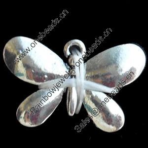 Pendant, Zinc Alloy Jewelry Findings, Lead-free, 28x18mm, Sold by Bag