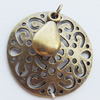 Pendant, Zinc Alloy Jewelry Findings, Lead-free, 28x28mm, Sold by Bag