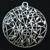 Pendant, Zinc Alloy Jewelry Findings, Lead-free, 28x32mm, Sold by Bag