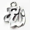 Pendant, Zinc Alloy Jewelry Findings, Lead-free, 13x15mm, Sold by Bag