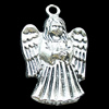 Pendant, Zinc Alloy Jewelry Findings, Lead-free, 21x45mm, Sold by Bag