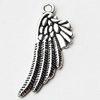Pendant, Zinc Alloy Jewelry Findings, Lead-free, 10x30mm, Sold by Bag