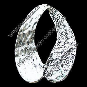Pendant, Zinc Alloy Jewelry Findings, Lead-free, 29x41mm, Sold by Bag