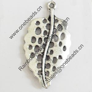 Pendant, Zinc Alloy Jewelry Findings, Lead-free, 17x32mm, Sold by Bag