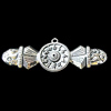 Pendant, Zinc Alloy Jewelry Findings, Lead-free, 63x23mm, Sold by Bag