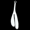 Pendant, Zinc Alloy Jewelry Findings, Lead-free, 15x65mm, Sold by Bag