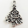 Pendant, Zinc Alloy Jewelry Findings, Lead-free, Tree, 16x24mm, Sold by Bag