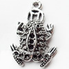 Pendant, Zinc Alloy Jewelry Findings, Lead-free, 21x30mm, Sold by Bag
