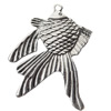Pendant, Zinc Alloy Jewelry Findings, Lead-free, 38x48mm, Sold by Bag