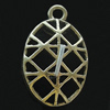 Pendant, Zinc Alloy Jewelry Findings, Lead-free, 17x27mm, Sold by Bag