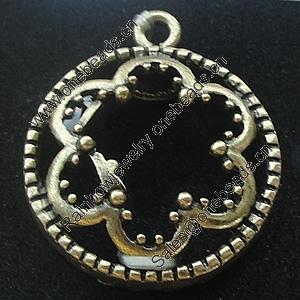 Pendant, Zinc Alloy Jewelry Findings, Lead-free, 21x26mm, Sold by Bag
