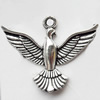 Pendant, Zinc Alloy Jewelry Findings, Lead-free, 36x29mm, Sold by Bag