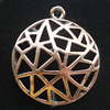 Pendant, Zinc Alloy Jewelry Findings, Lead-free, 26x28mm, Sold by Bag