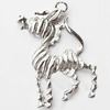 Pendant, Zinc Alloy Jewelry Findings, Lead-free, 25x40mm, Sold by Bag