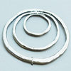 Pendant, Zinc Alloy Jewelry Findings, Lead-free, 52x50mm, Sold by Bag