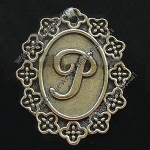 Pendant, Zinc Alloy Jewelry Findings, Lead-free, 23x28mm, Sold by Bag