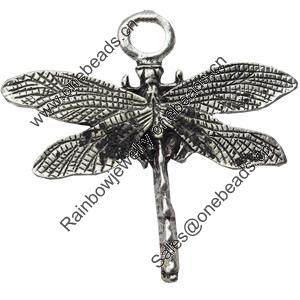 Pendant, Zinc Alloy Jewelry Findings, Lead-free, 50x45mm, Sold by Bag