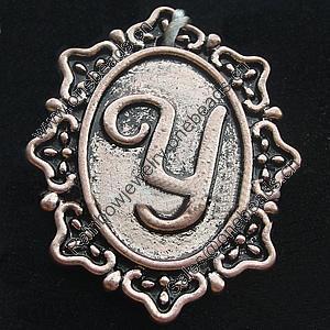 Pendant, Zinc Alloy Jewelry Findings, Lead-free, 22x27mm, Sold by Bag