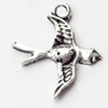 Pendant, Zinc Alloy Jewelry Findings, Lead-free, 14x16mm, Sold by Bag